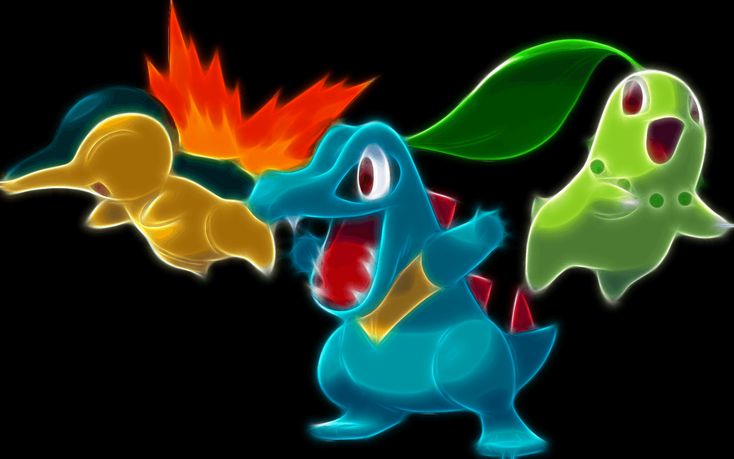 1440x900 Chikorita Wallpaper