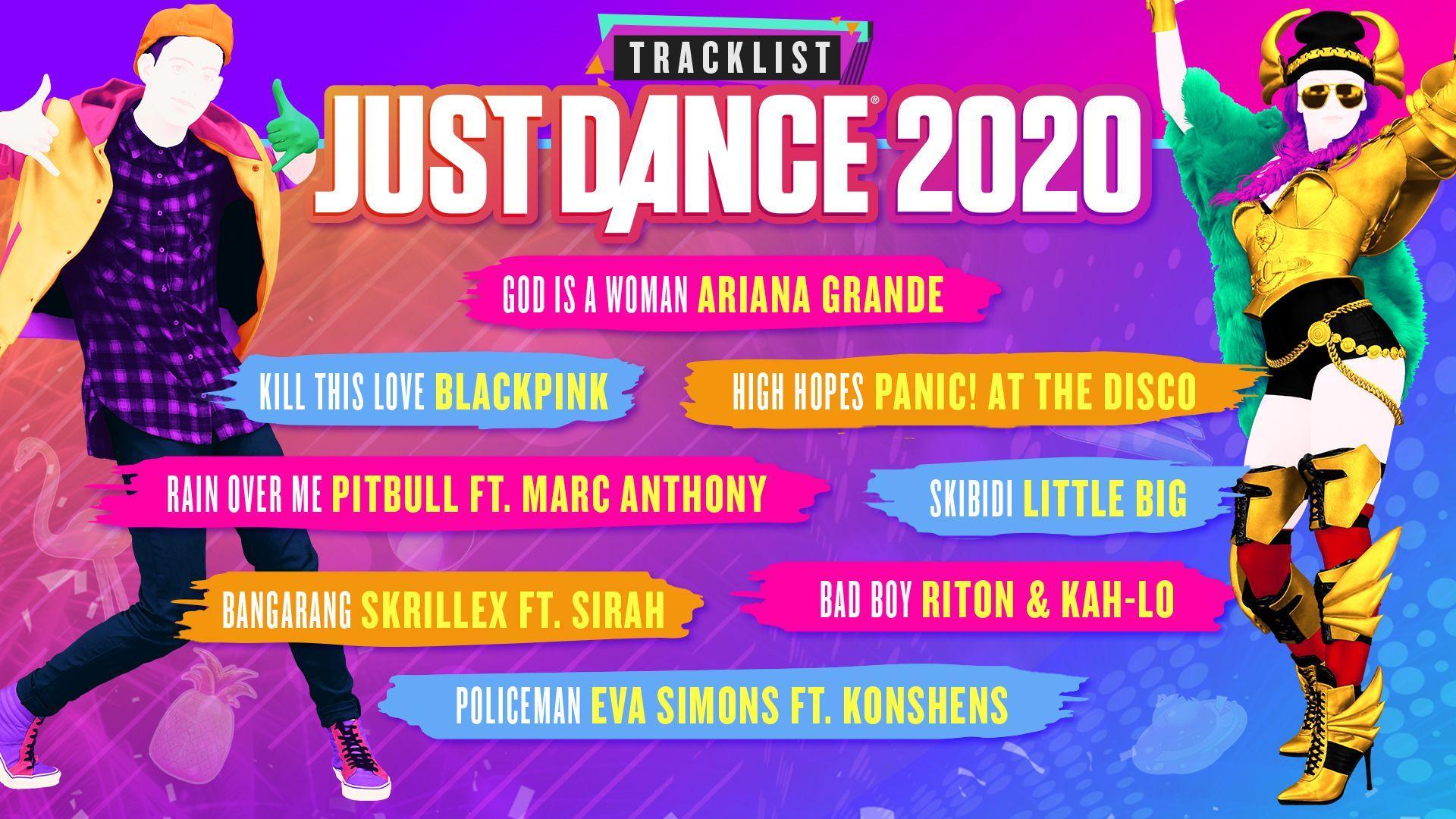 Песня танцы жди. Just Dance 2020. Just Dance 2020 Wii. Just Dance Треклист. Just Dance 2020 Нинтендо свитч.