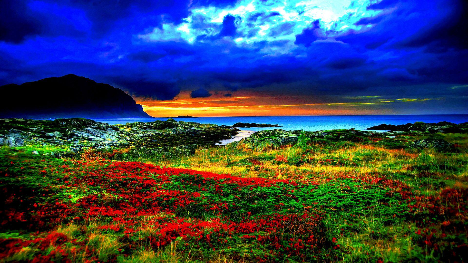 Pil punkt jeg behøver Colorful Nature Wallpapers - Top Free Colorful Nature Backgrounds -  WallpaperAccess