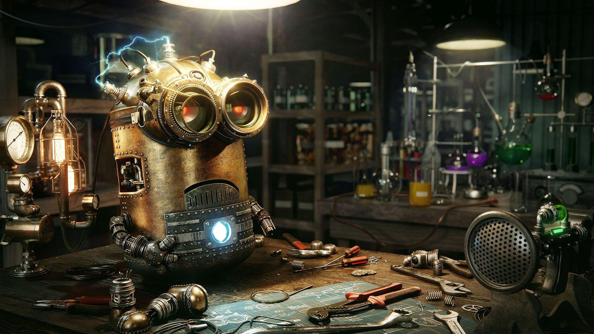 1920x1080 Steampunk Wallpaper