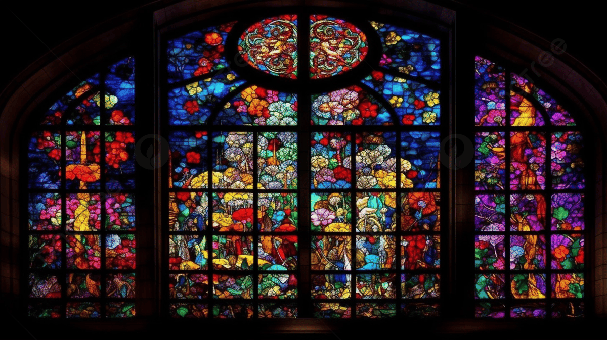 1200x673 Stained Glass Window With Many Different Colors, Fantastic Stained Glass, HD Photography Photo, Glass Background Image And Wallpaper for Free Download
