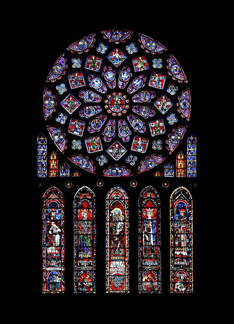 800x1108 Stained Glass Window Image Wallpaper