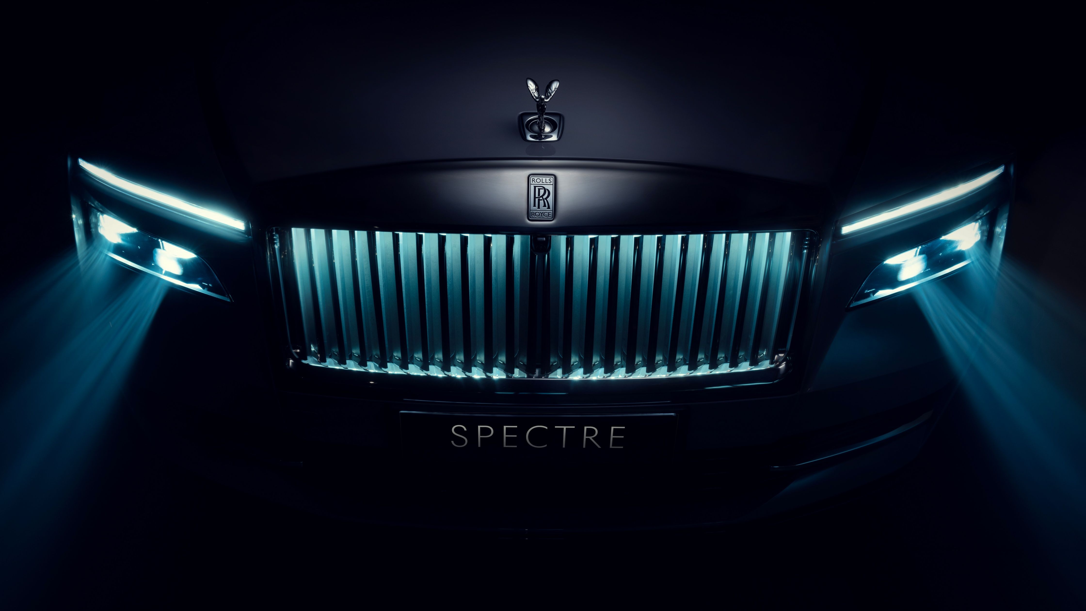 4480x2520 Rolls Royce Spectre Wallpaper 4K, Dark Aesthetic, 5K, 8K