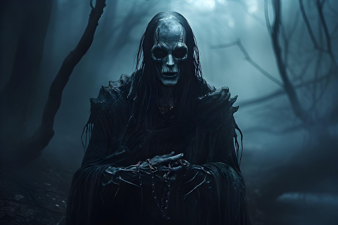1280x853 Download Ai Generated Ghost Spectre. Royalty Free Stock Illustration Image