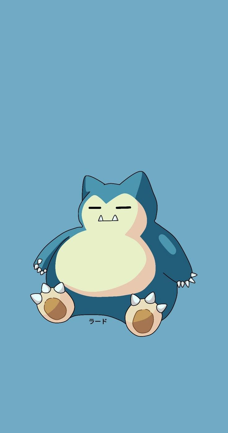 736x1396 Pokémon Snorlax Wallpaper