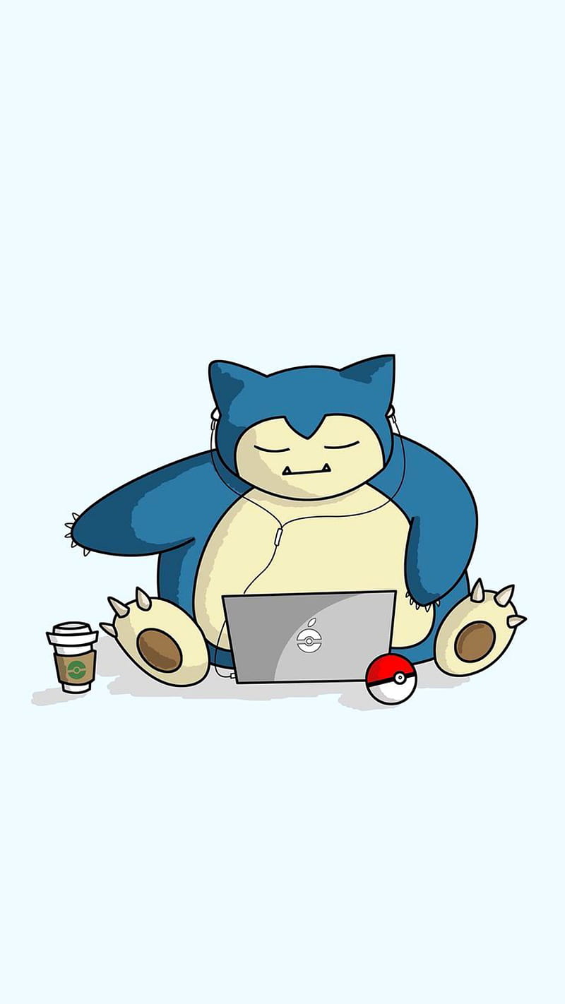 800x1422 Snorlax Relaxed, anime, pokemon, pokemonprimerageneracion, pokemon, snorlax, HD phone wallpaper