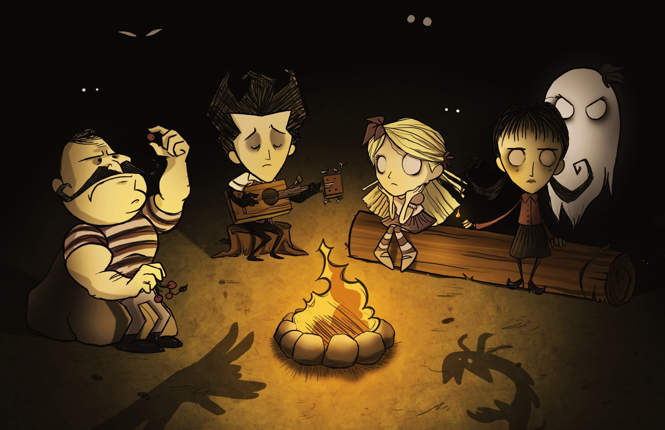 2182x1413 Wallpaper games, Wilson, Don't Starve for mobile and desktop, section игры, resolution 2182x1413