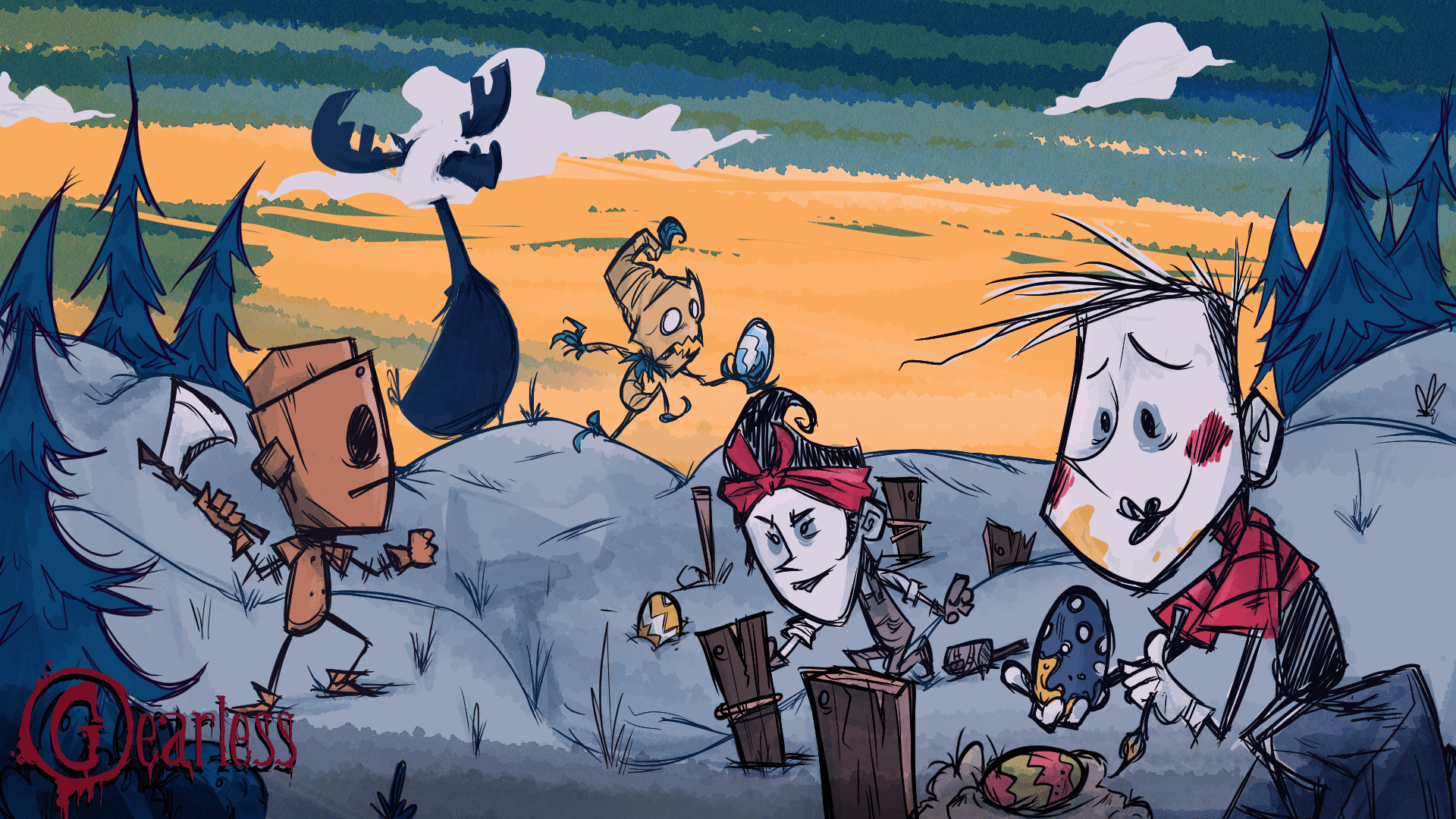1920x1080 Gearless's Art Basement - [Don't Starve] Art, Music & Lore Entertainment Forums