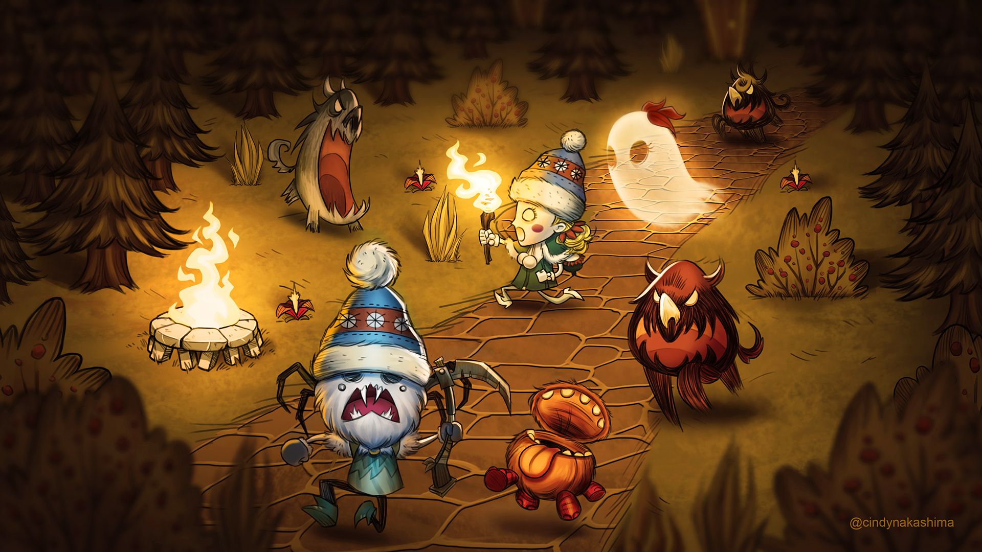 1920x1080 Don't Starve Together Fanart (1). Image - Behance
