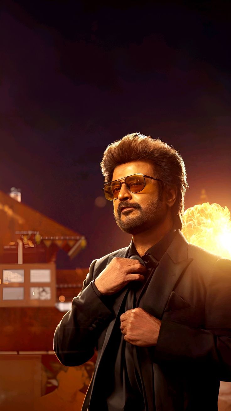 736x1308 Superstar Rajinikanth Wallpaper from 'Manasilayo'