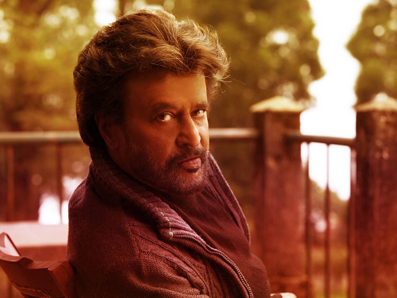1366x1024 Download The Unbeatable Superstar, Rajinikanth Wallpaper