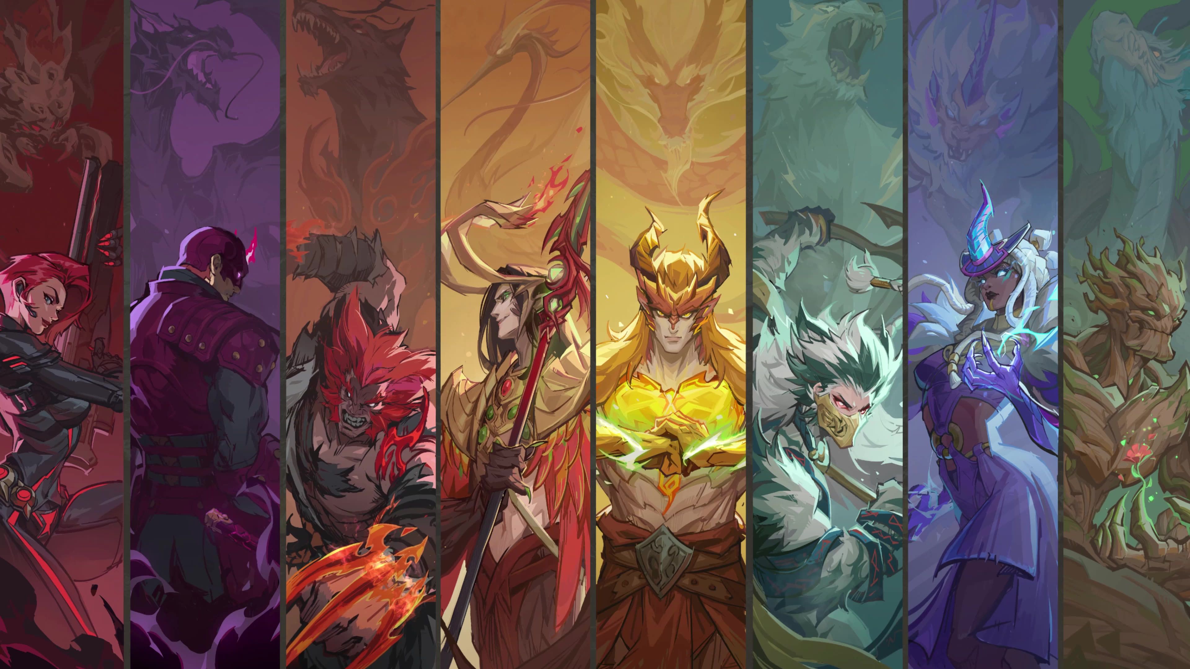 3840x2160 Immortal Weapons (Marvel Rivals) Live Wallpaper