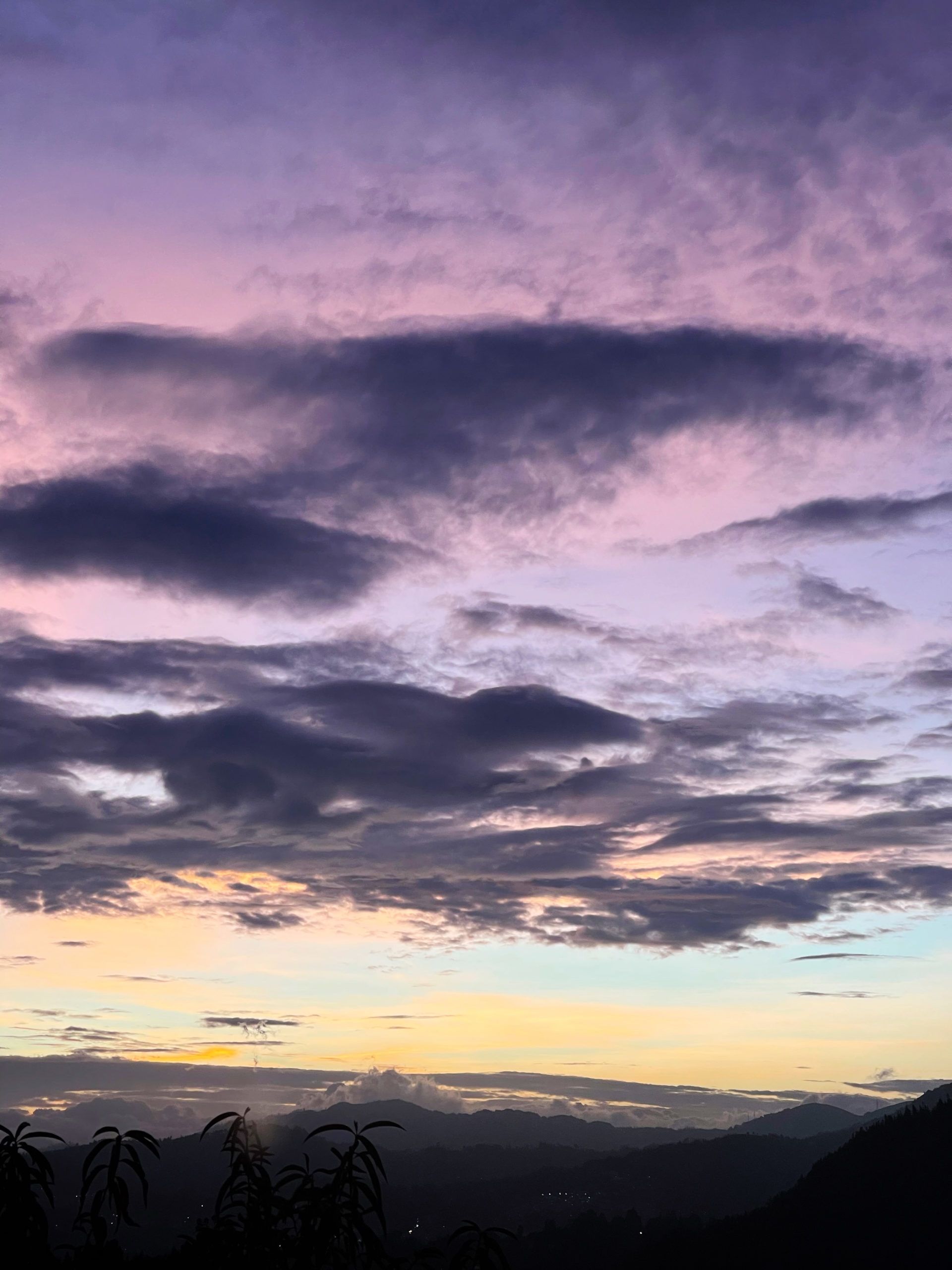 1920x2560 Photo series: Coonoor Sunsets of Mauve, Blue and Gold • Coonoor&Co