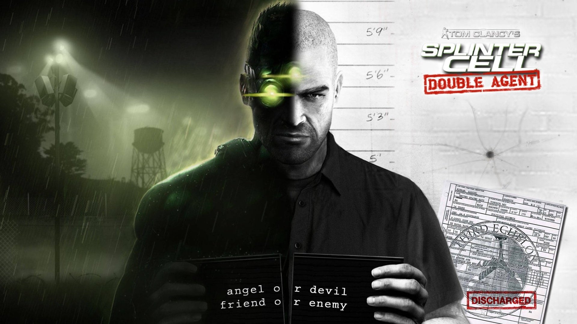 1920x1080 Download Video Game Tom Clancy's Splinter Cell: Double Agent Art