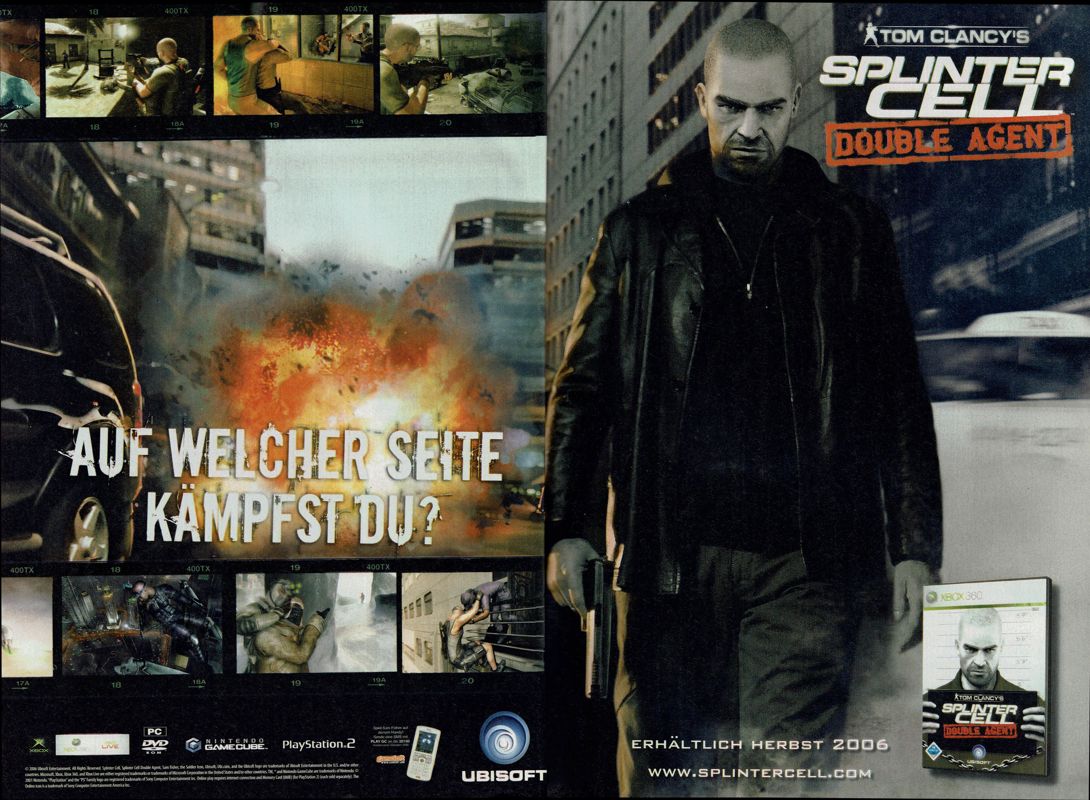 1090x800 Tom Clancy's Splinter Cell: Double Agent official promotional image