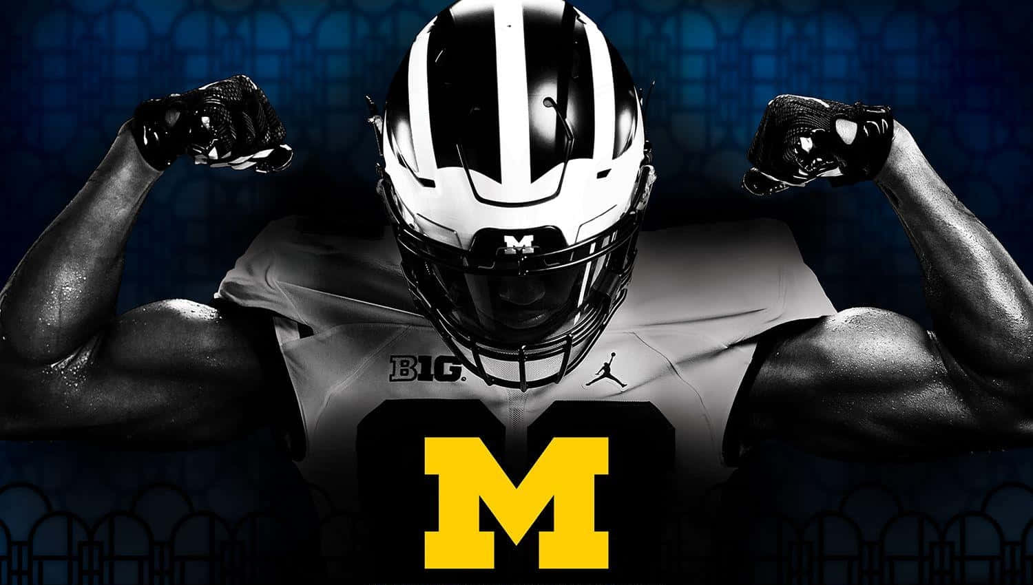 1500x850 Michigan Football Wallpaper