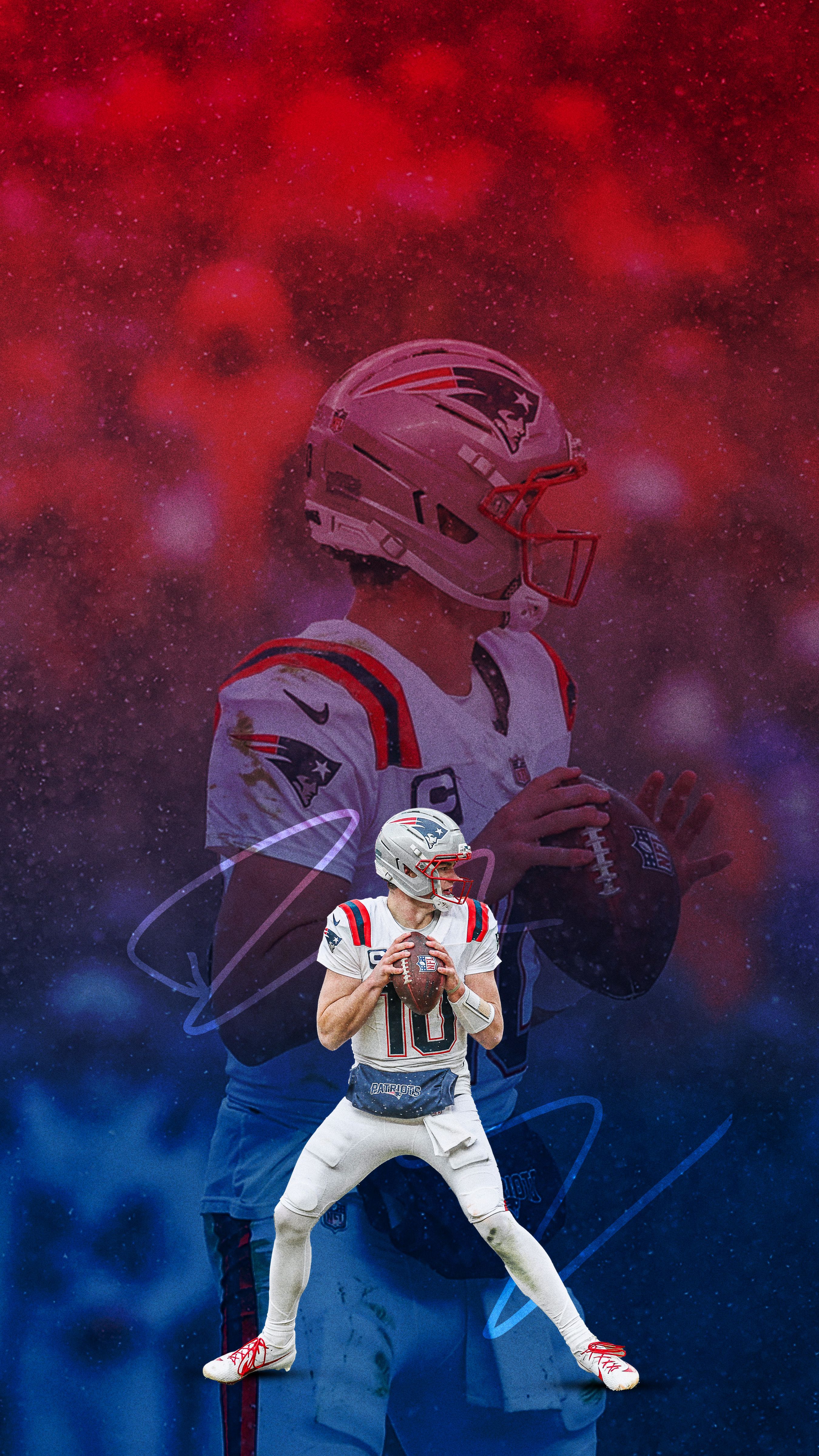 2700x4800 Official New England Patriots Mobile Wallpaper