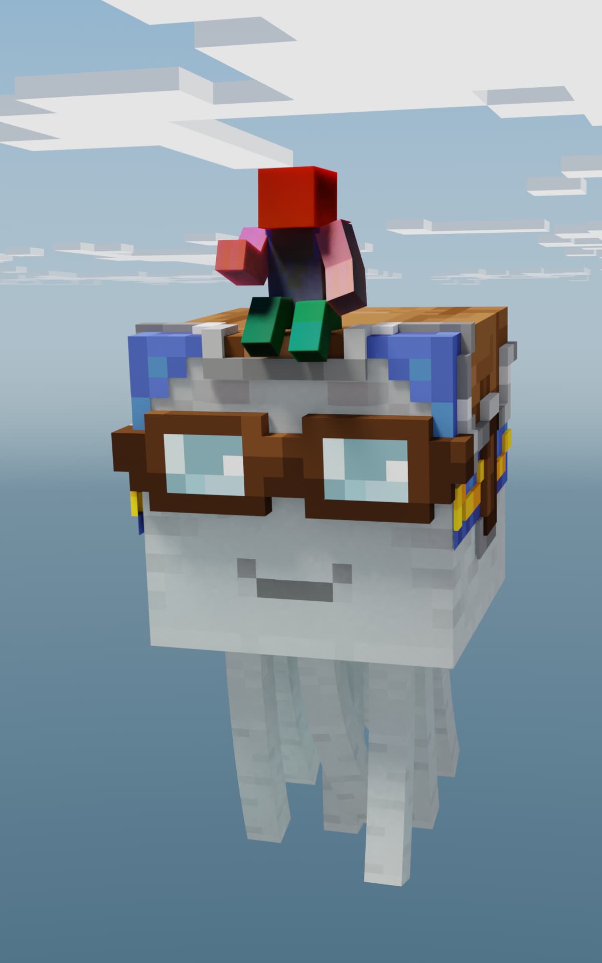Ghast Forward Happy Ghast Wallpapers - Top Free Happy Ghast Backgrounds - WallpaperAccess
