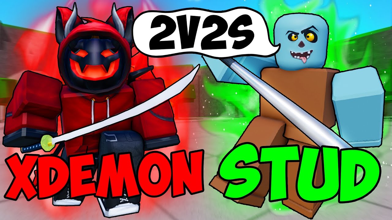 1280x720 2v2ing with XDEMON in Roblox The Strongest Battlegrounds