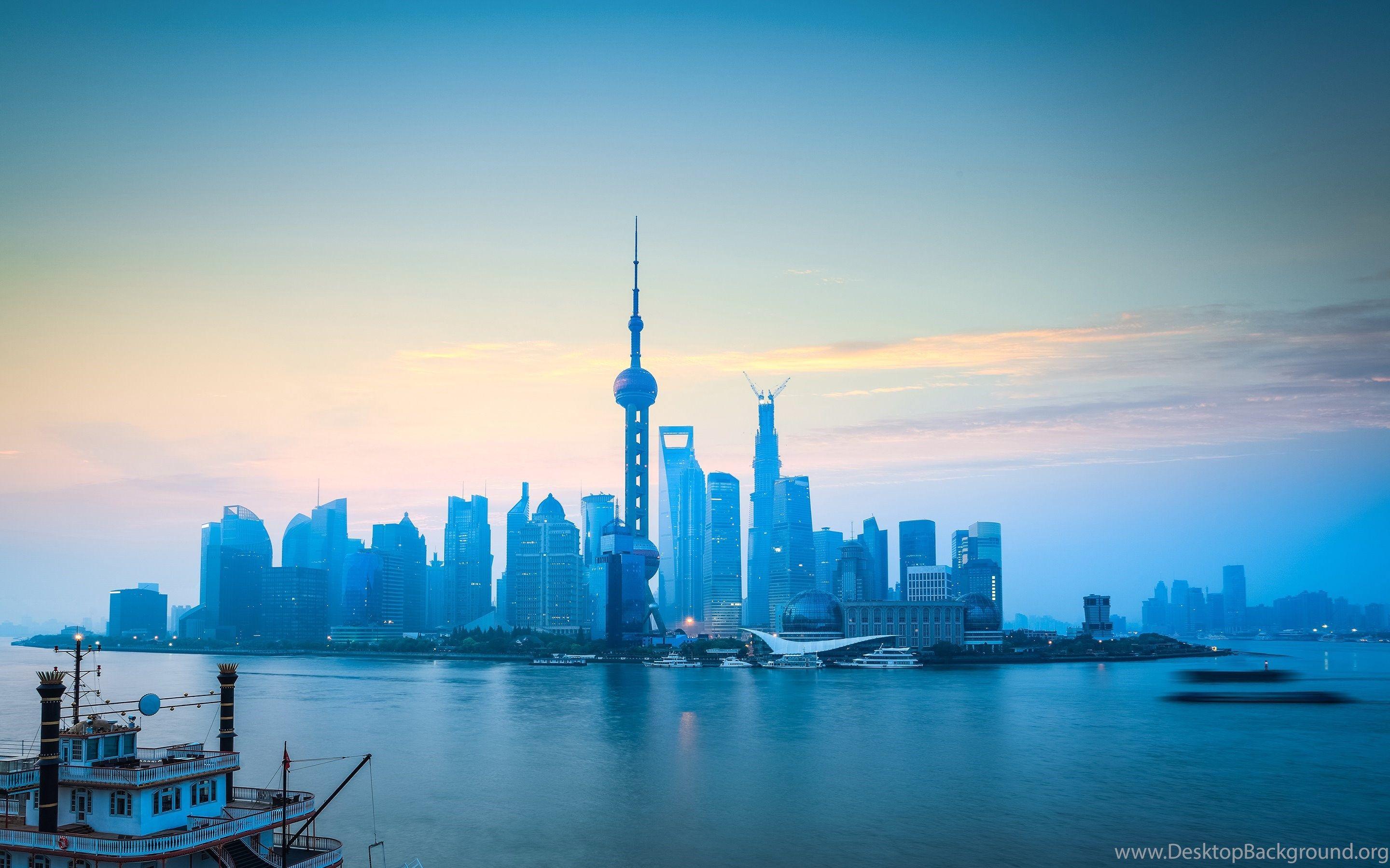 2880x1800 The Bund Of Shanghai China Wide HD Wallpaper Desktop Background