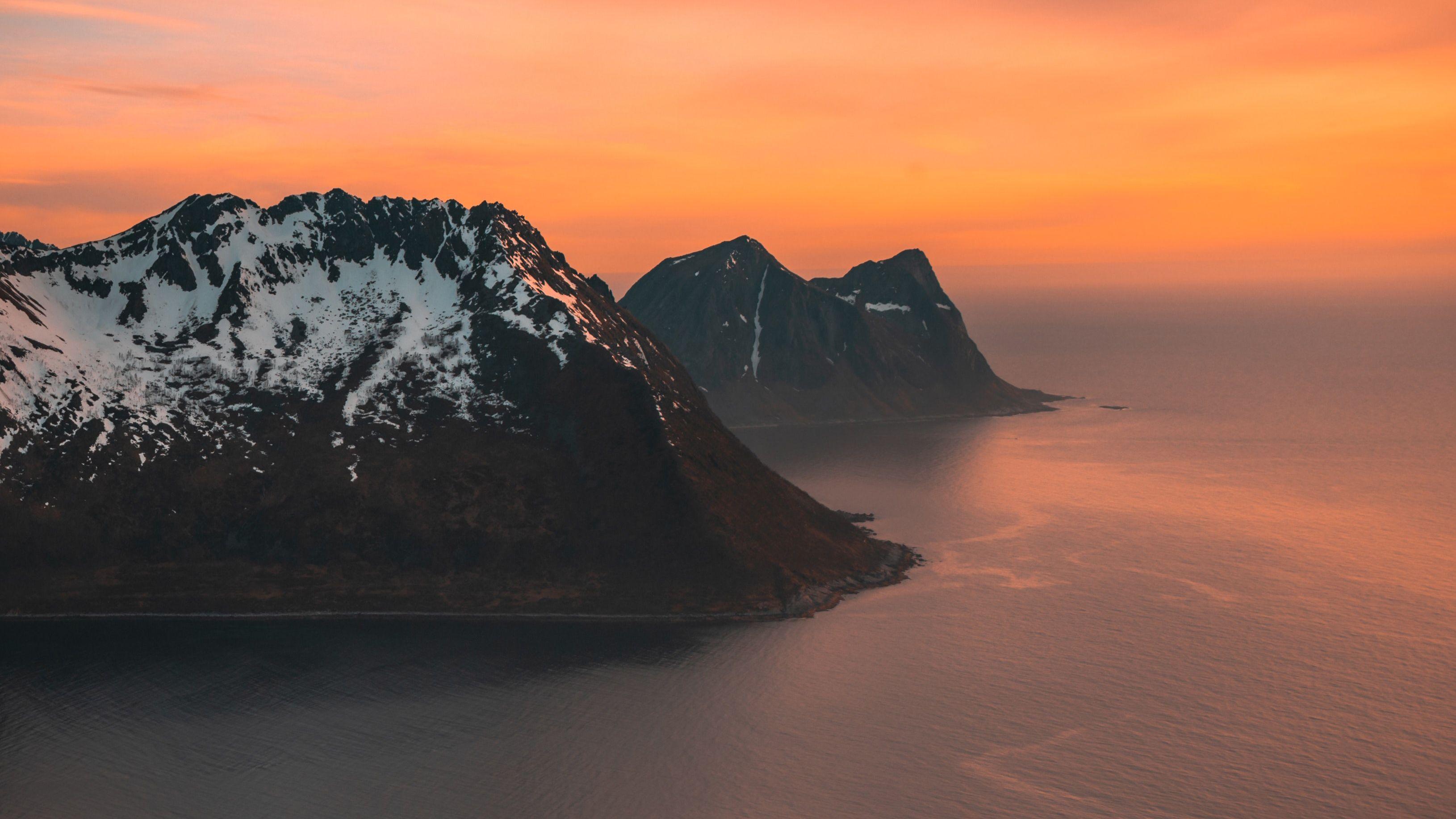 3260x1833 Mountain By The Ocean Samsung Galaxy Note S S S
