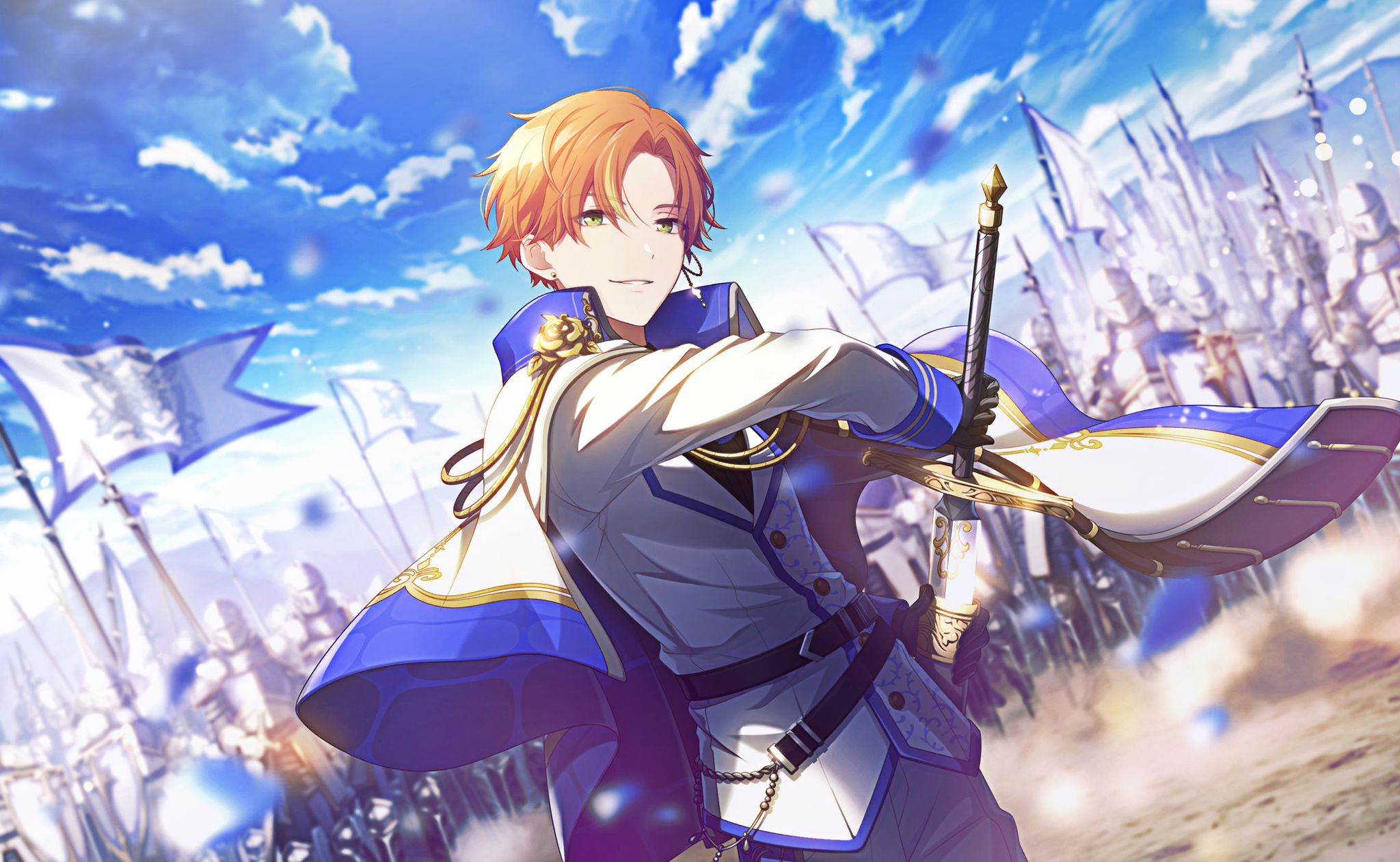 2048x1261 Akito Shinonome Wallpaper