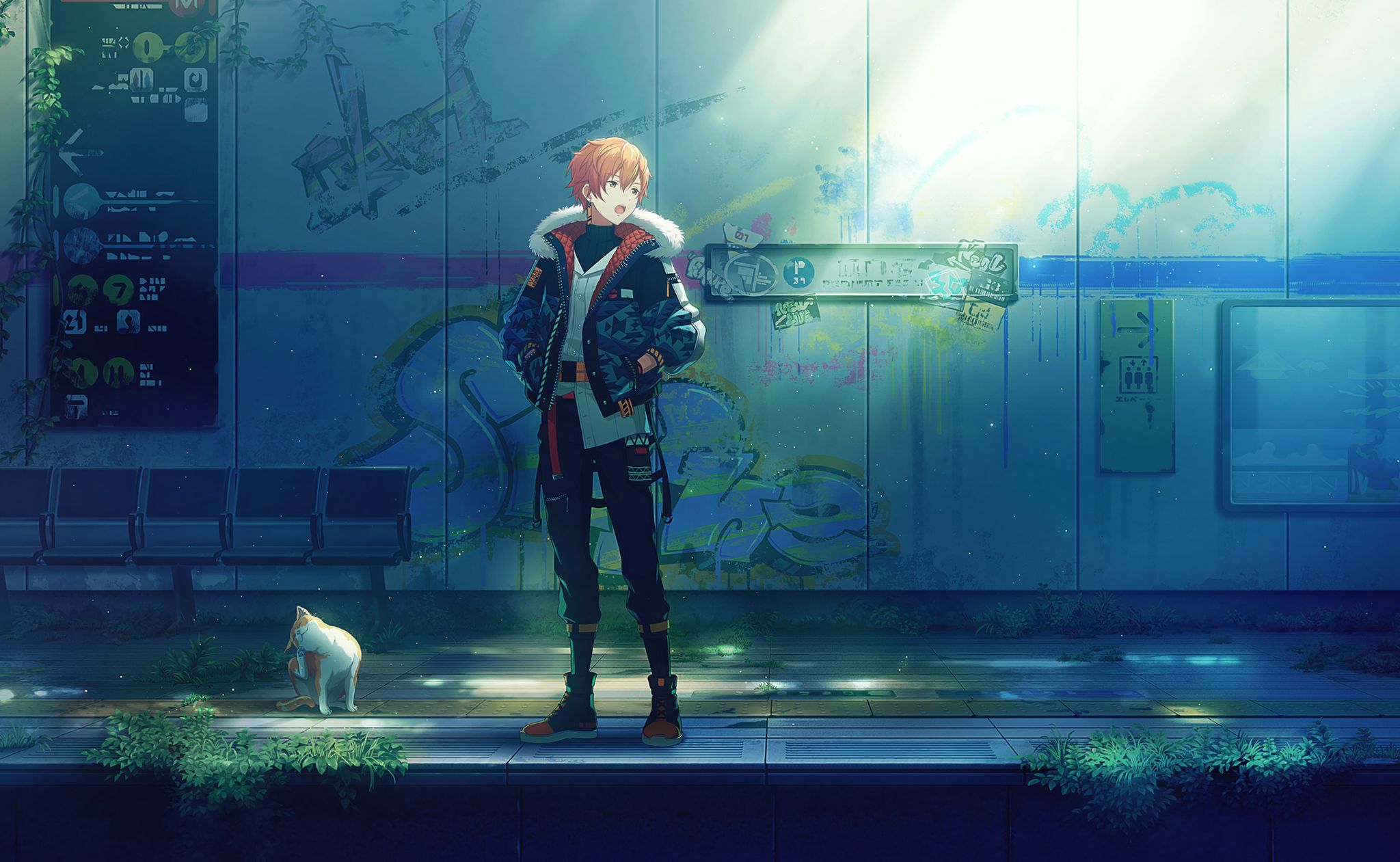 2048x1261 Shinonome Akito Phone Wallpaper: Free 4K & HD Downloads