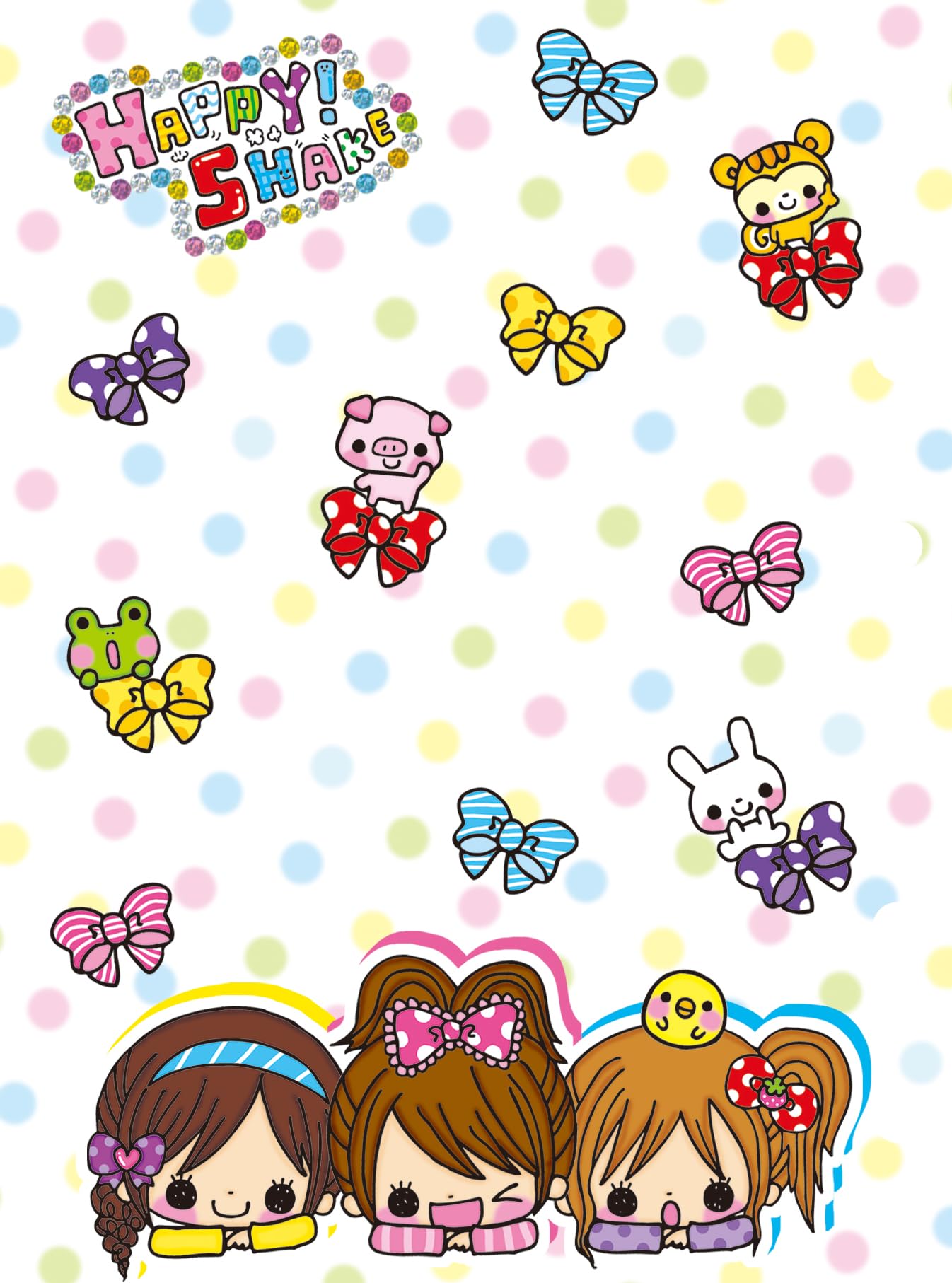 1346x1814 Coolia 91290 Heisei Retro Fancy Sticker Book Happy Shake : Amazon.sg: Office Products