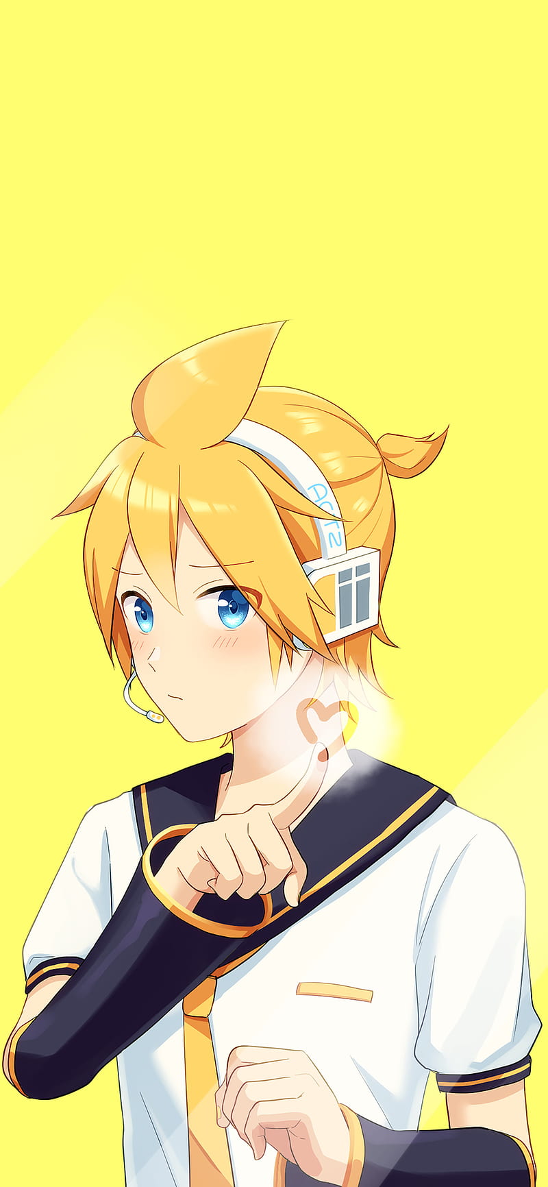 800x1732 Len kagamine, hatsune miku, vocaloid, HD phone wallpaper