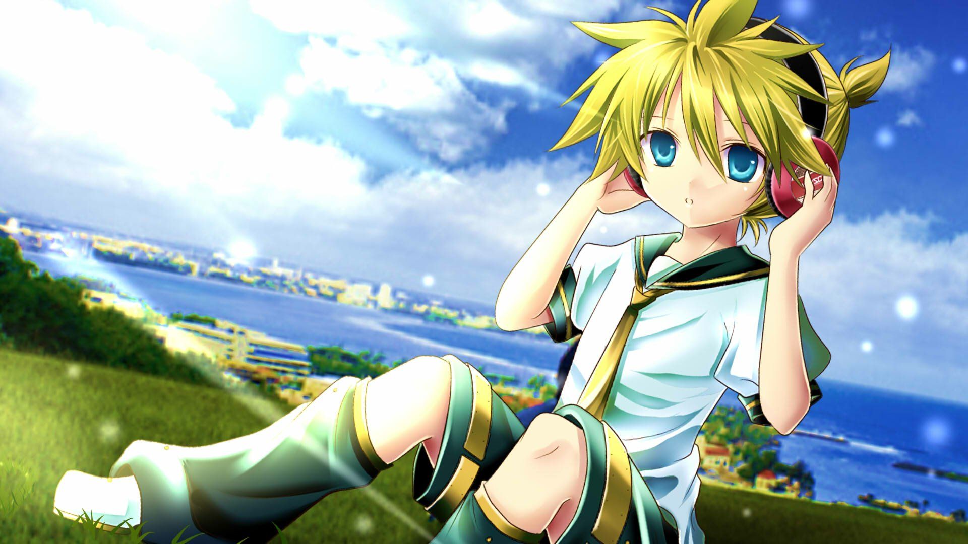 1920x1080 Len Kagamine HD Wallpaper