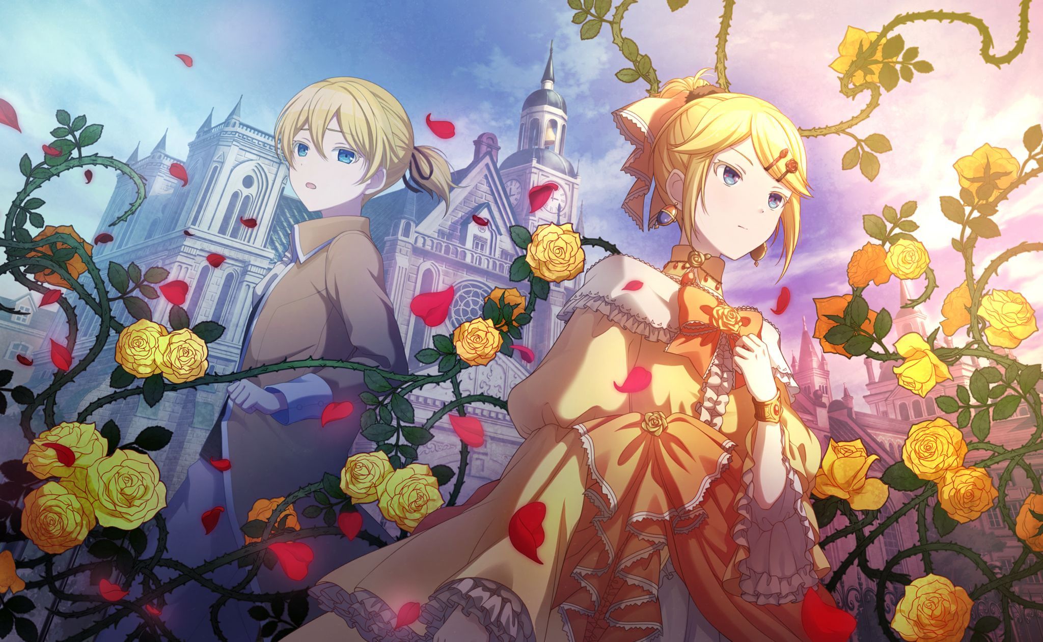 2048x1261 Phone wallpaper: Project Sekai: Colorful Stage! Feat Hatsune Miku, Video Game, Len Kagamine, Rin Kagamine 1055384