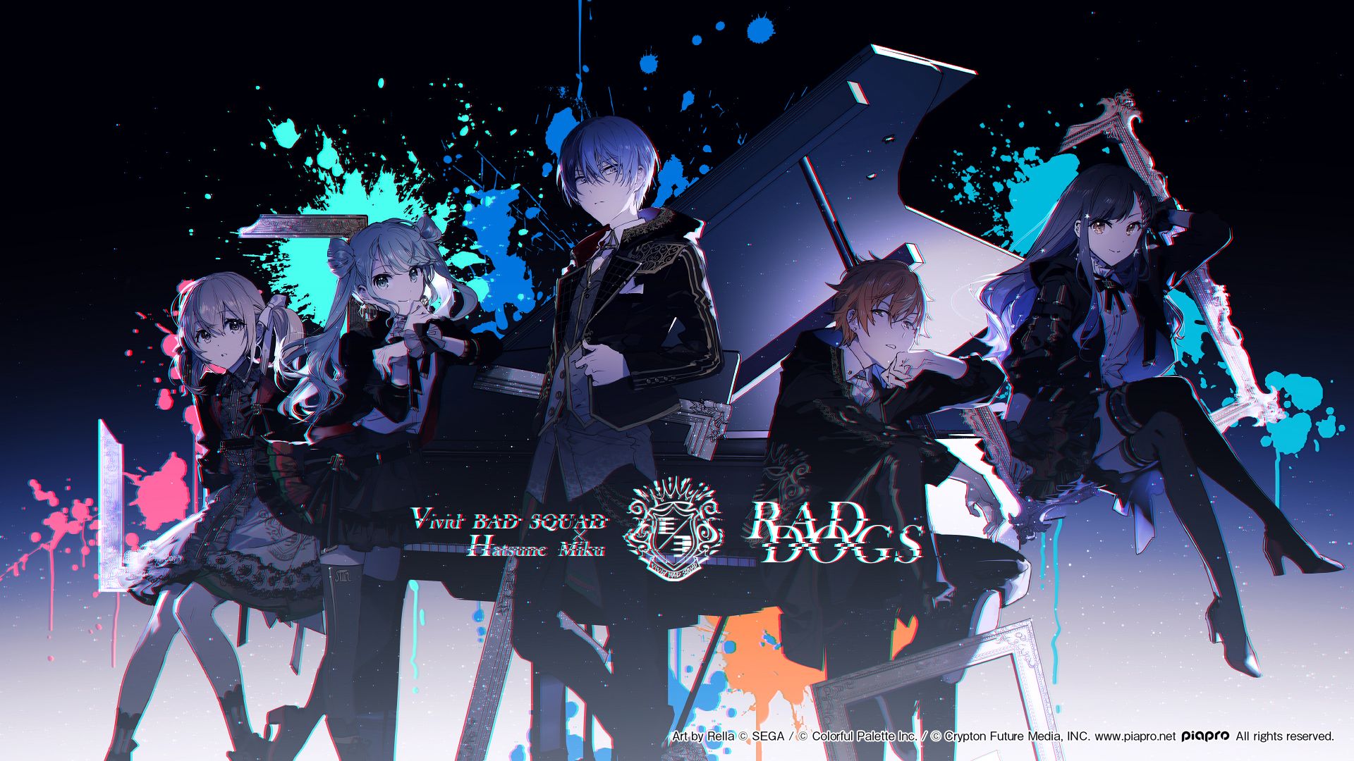 1920x1080 Vivid BAD SQUAD Sekai Colorful Stage! feat. Hatsune Miku Anime Image Board