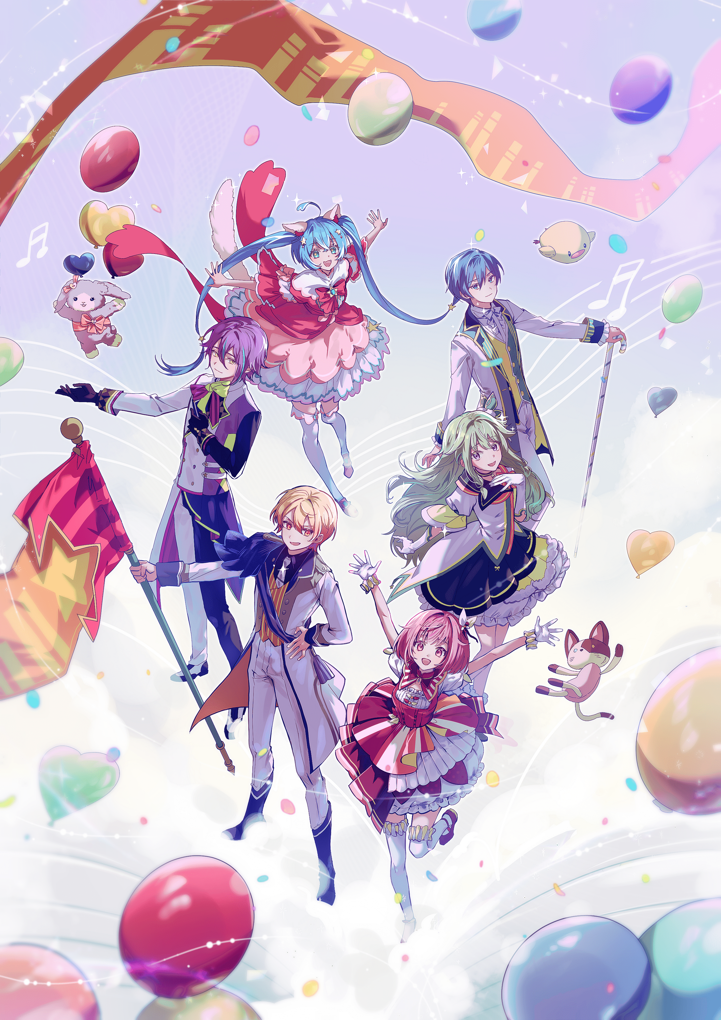 2480x3508 Wonderlands×Showtime Sekai Colorful Stage! feat. Hatsune Miku Wallpaper by 13 / Malman Anime Image Board