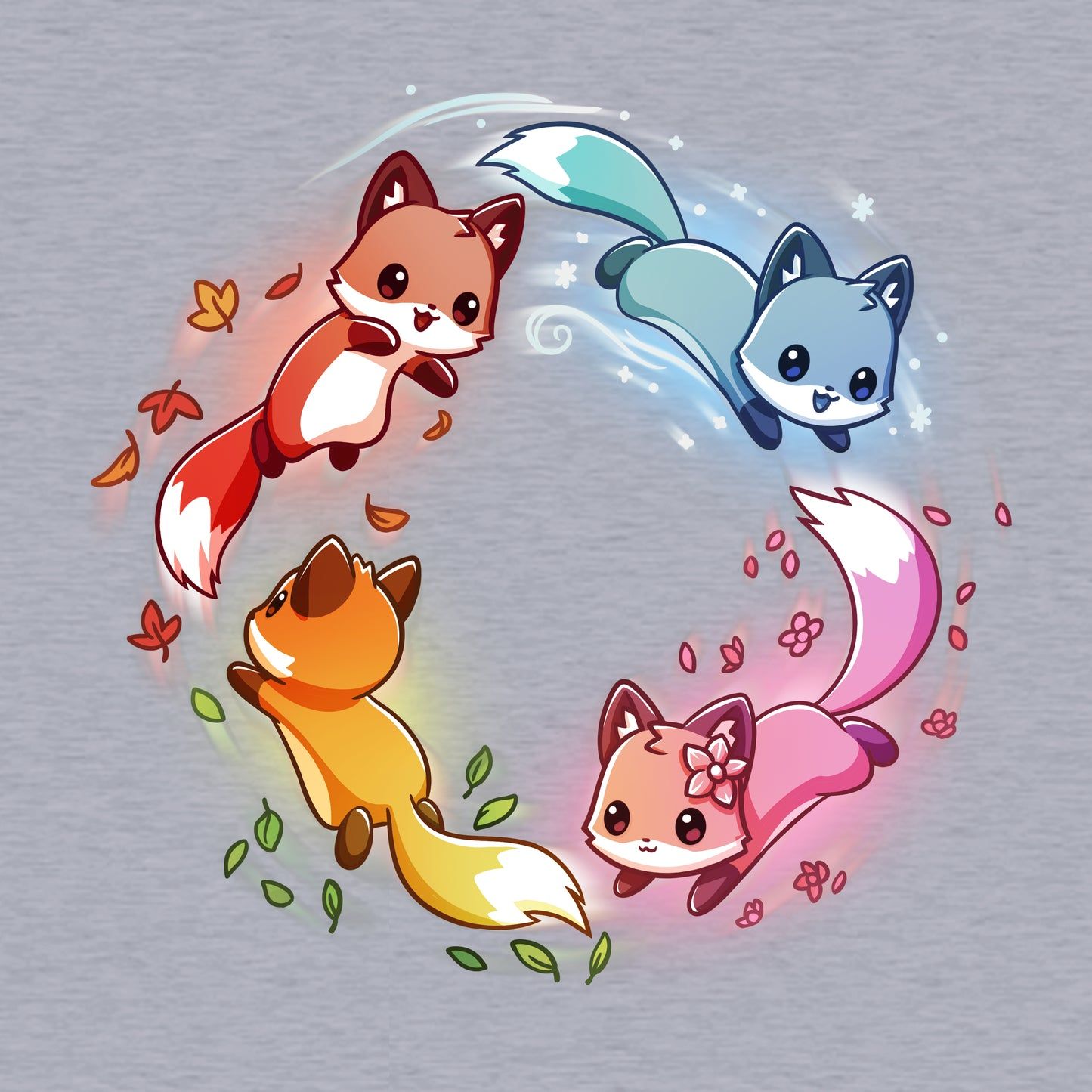 1445x1445 Seasonal Foxes