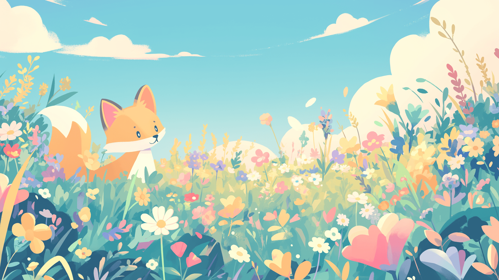 1600x897 Fox Wallpaper