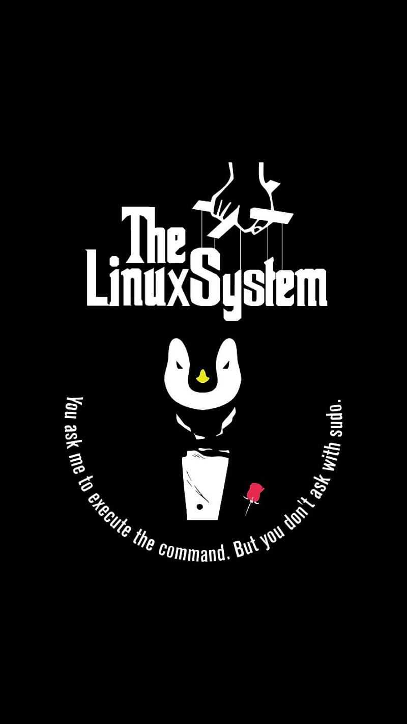 800x1422 Linux, grandfather, sudo, technology, tux, HD phone wallpaper