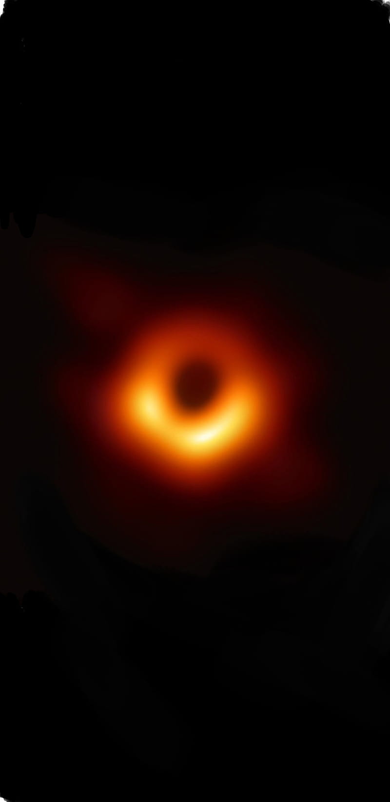 800x1644 Black hole, blackhole, circle, event horizon, nasa, singularity, space, spacex, HD phone wallpaper