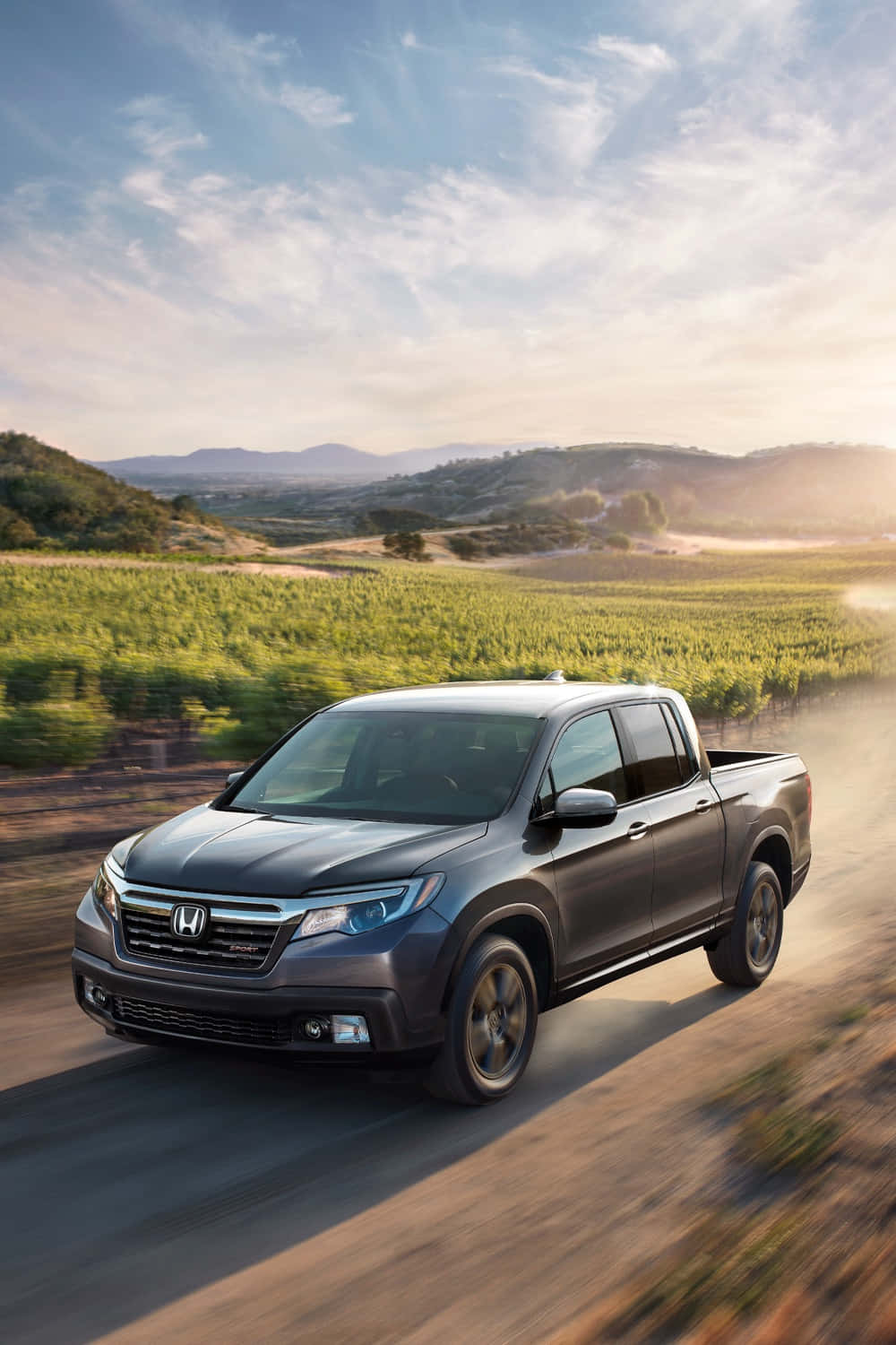 1000x1500 Download 2022 Honda Ridgeline on the Road Wallpaper