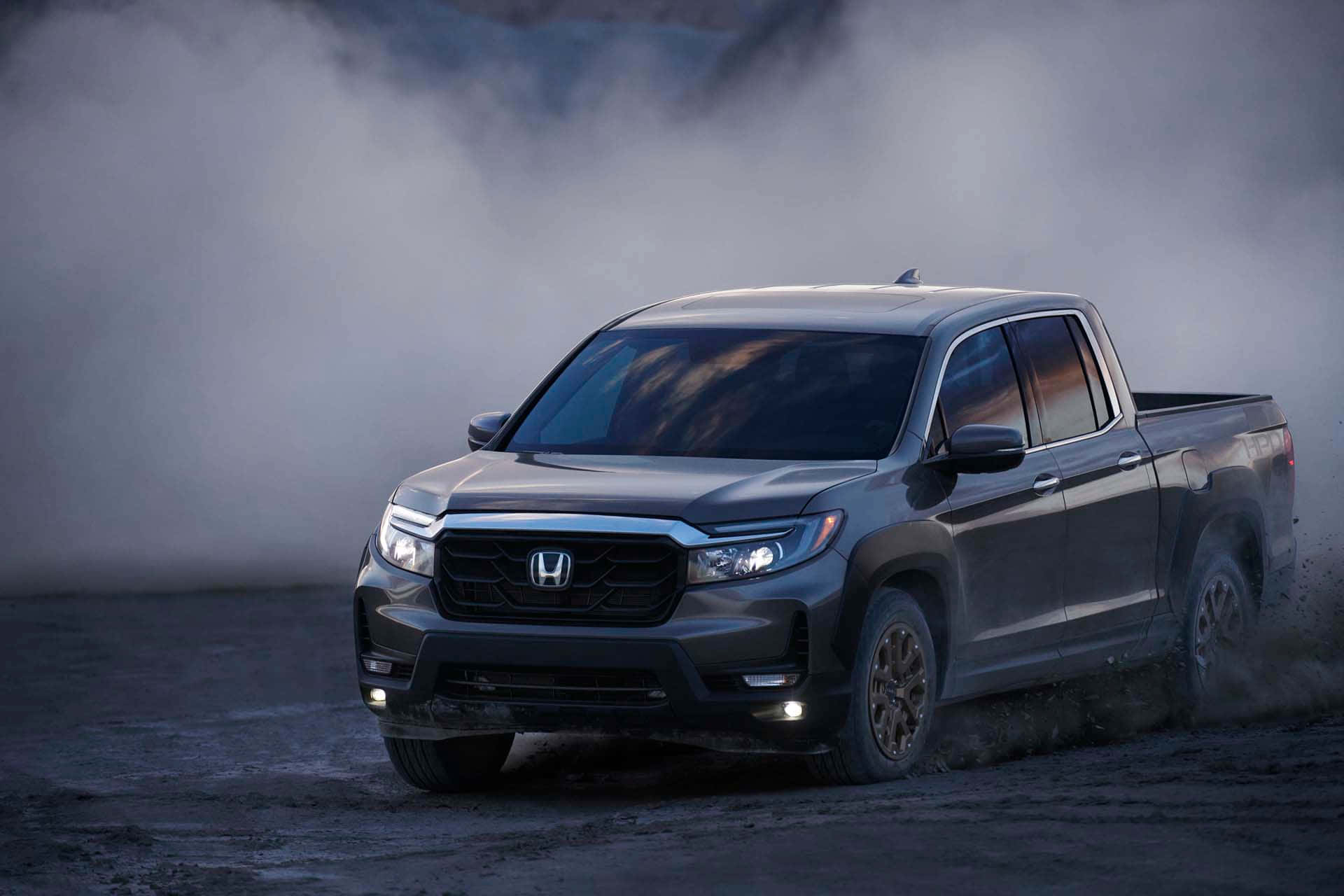 1920x1280 Download Stunning Honda Ridgeline 2022 in a Breathtaking Scenery Wallpaper
