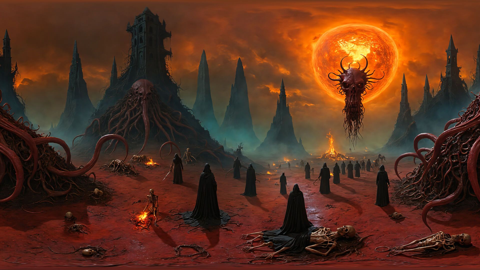 1920x1080 HDRI Hellscapes Panoramas