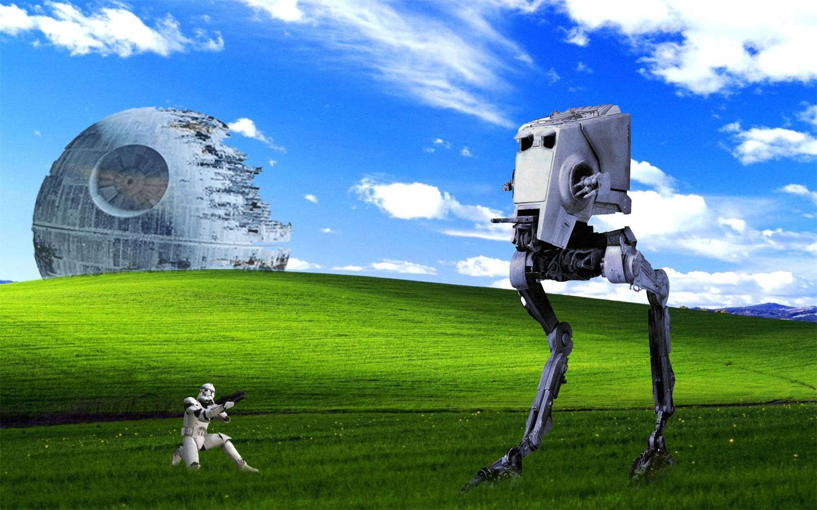 1680x1050 More Like Star Wars Windows XP Classic Wallpaper by