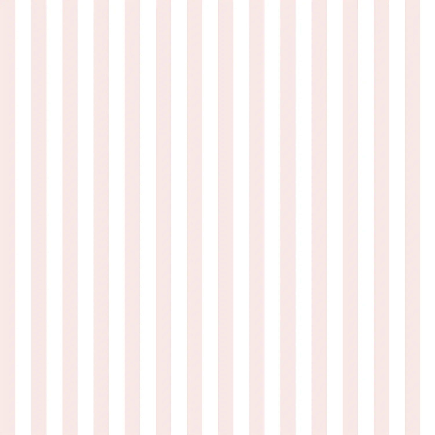 1500x1500 Classic Stripe Wallpaper in Pastel Pink