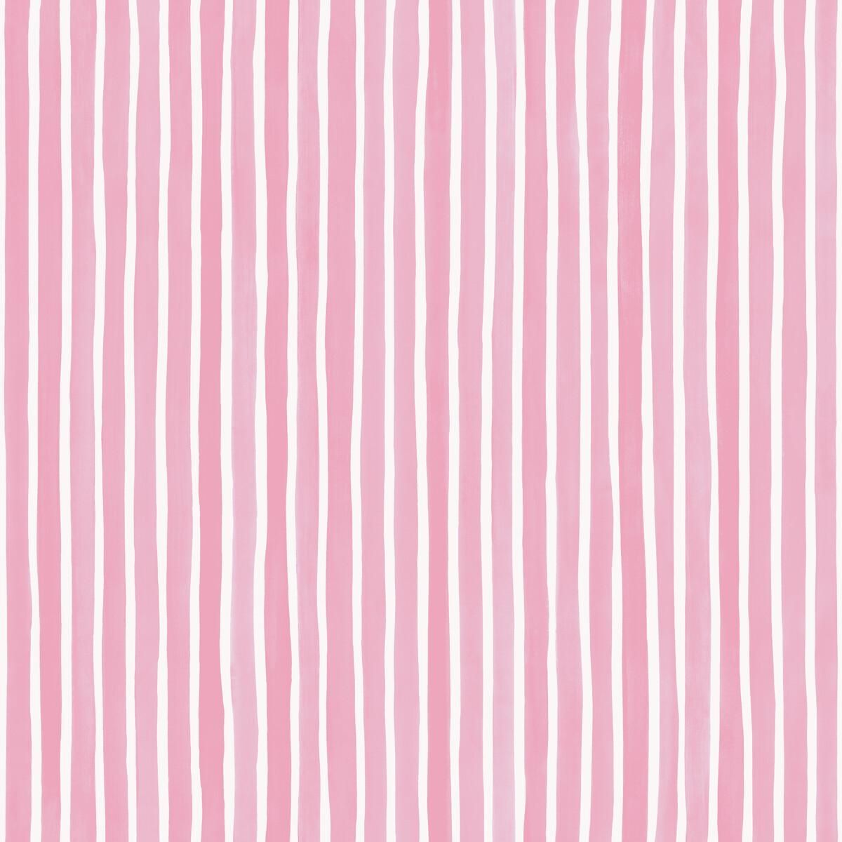 1200x1200 Cole & Son Croquet Stripe Soft Pink Wallpaper