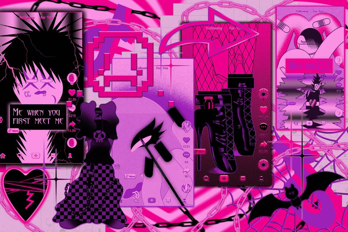1400x933 Download Emo Aesthetic Retro Vibe Wallpaper