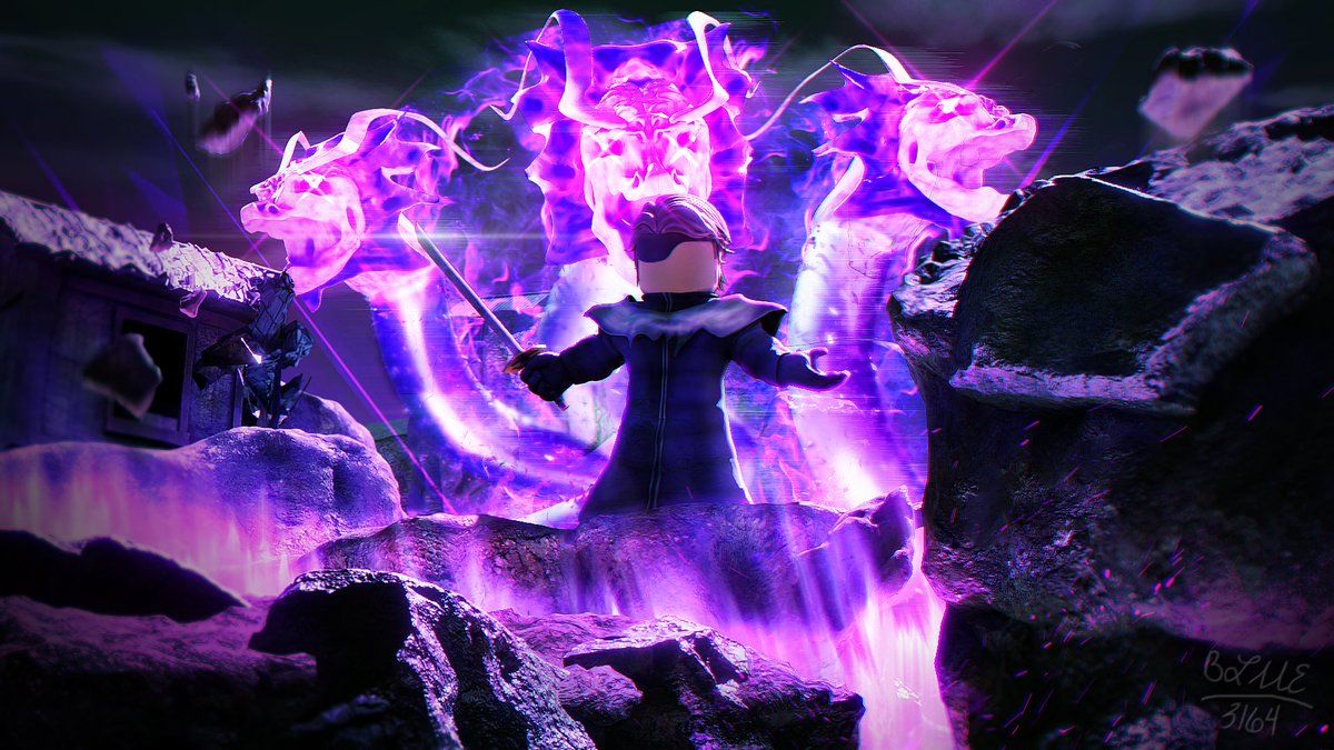 1200x675 Personal GFX, featuring my goat Aizen from Bleach!