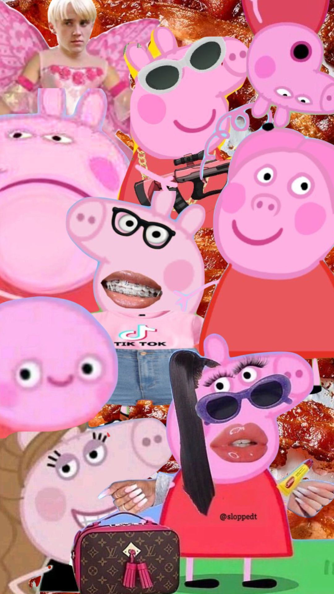 1080x1920 Cursed Peppa Pig Wallpaper