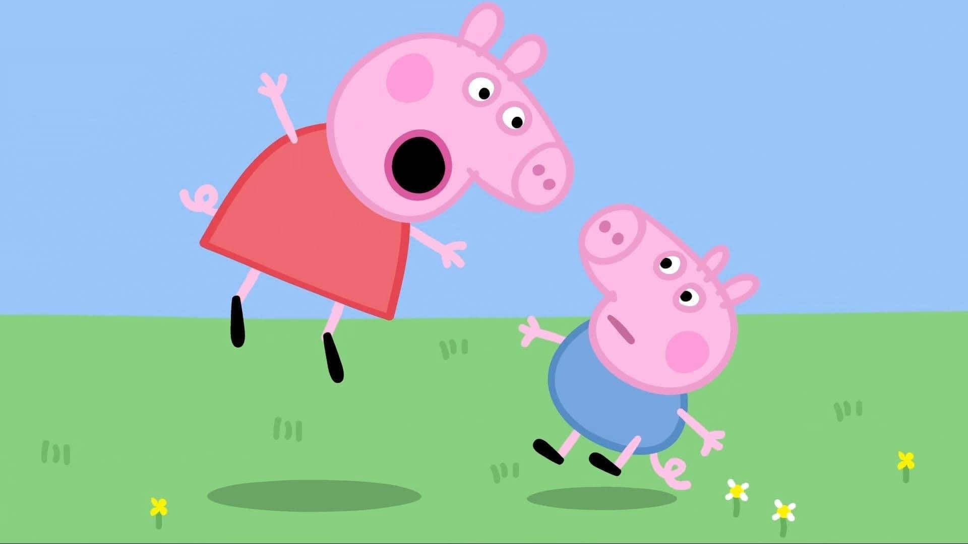1920x1080 Download Peppa Pig gets into a funny situation!