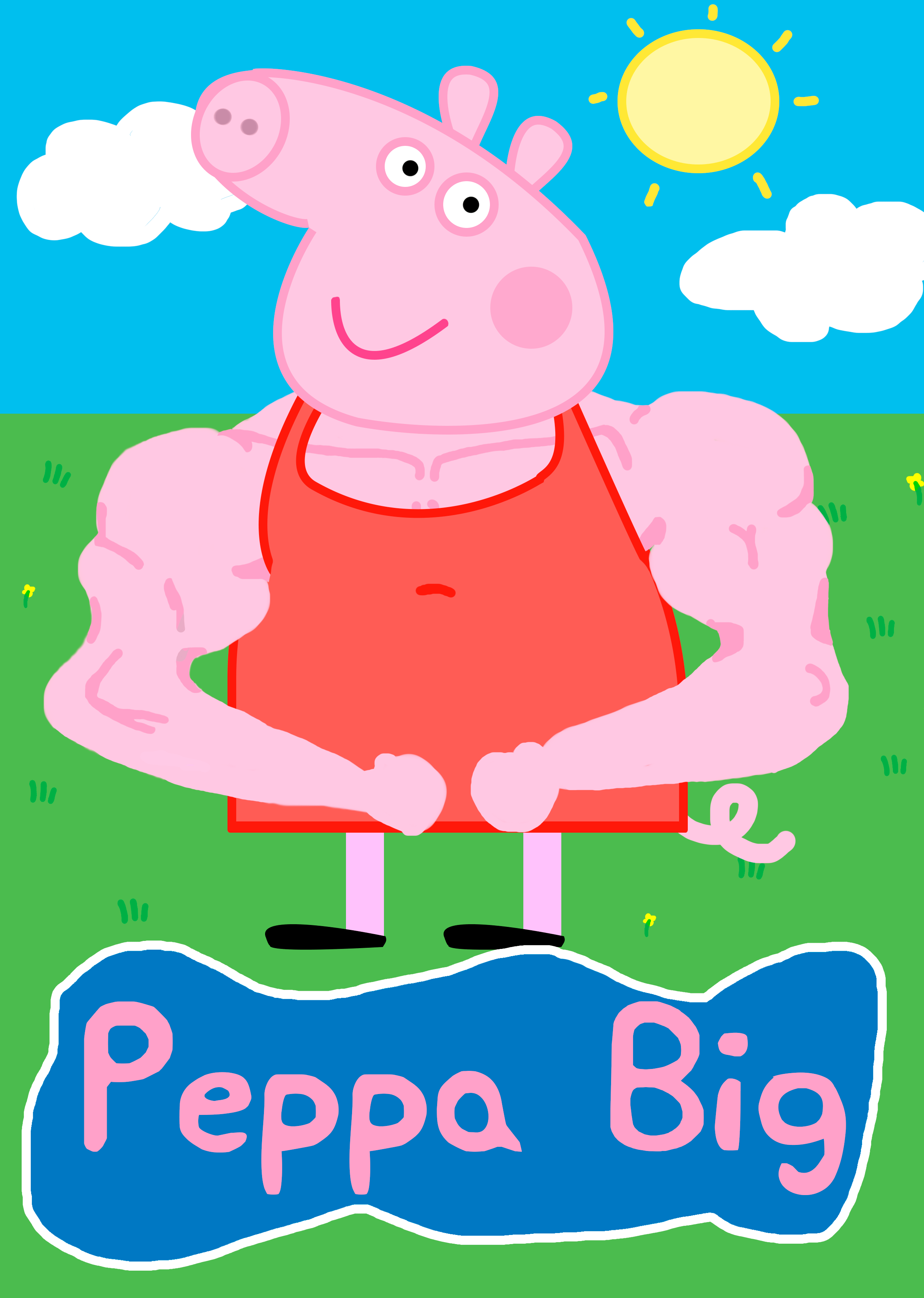 2433x3417 peppa big by Mikael on Dribbble