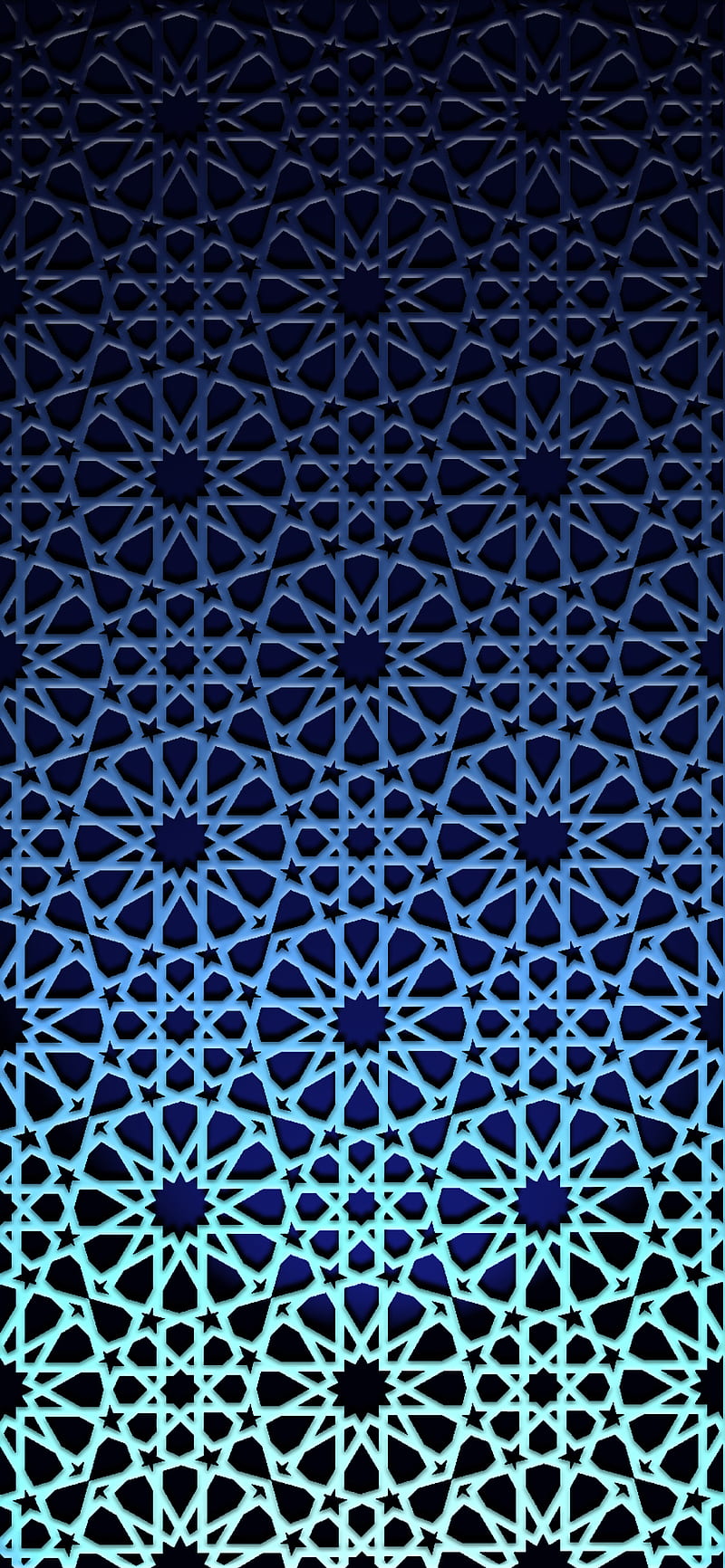 800x1732 Blue Arab, desenho, graphic, islam, islamic, matrix, operator, original, HD phone wallpaper