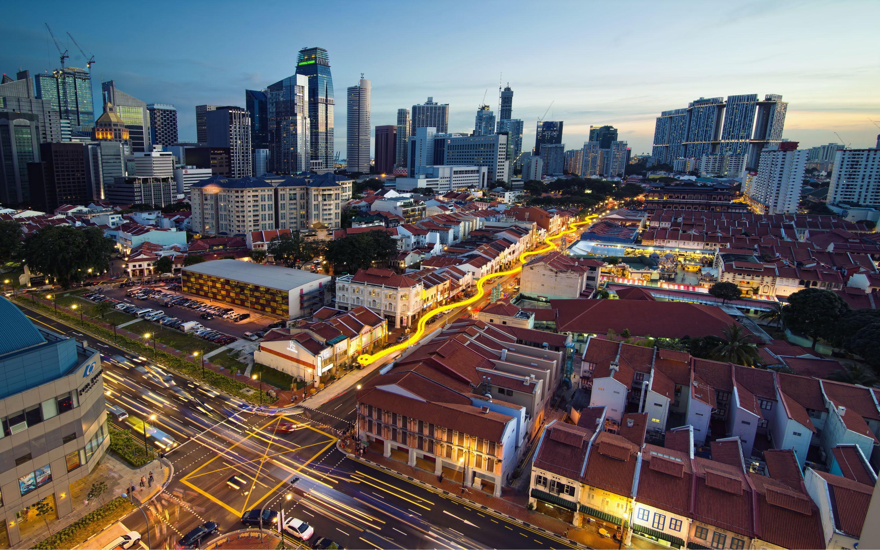 2880x1800 Chinatown singapore